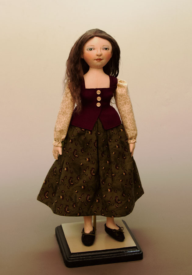 Enigma cloth doll