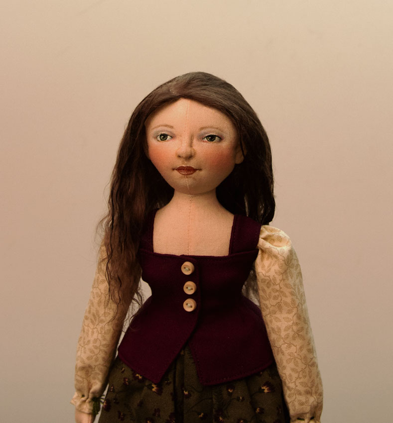 Enigma cloth doll