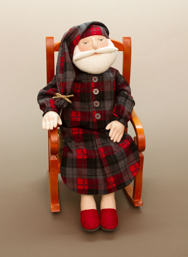 santa doll pattern